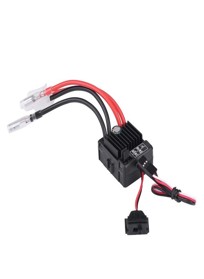 Ichiias 60A ESC Brushed, RC Car ESC Brushed Durable Brushed ESC, Dustproof 1060 60A for RC Car Monster - Image 1